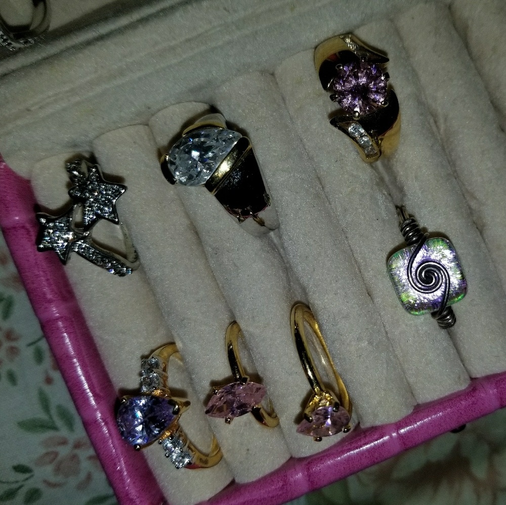 7 rings